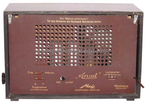 Konsul A46; Metz Transformatoren (ID = 650940) Radio