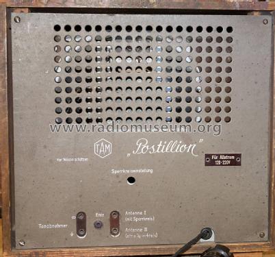 Postillion GW; Metz Transformatoren (ID = 2686500) Radio