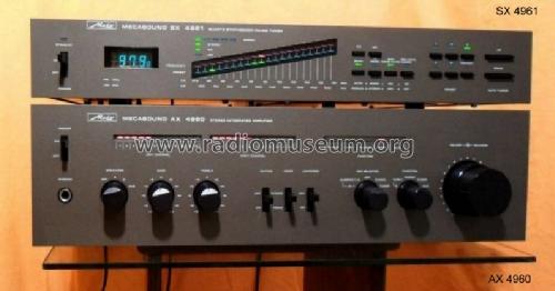 Quarz Synthesizer FM/AM Tuner SX-4961; Metz Transformatoren (ID = 1004926) Radio