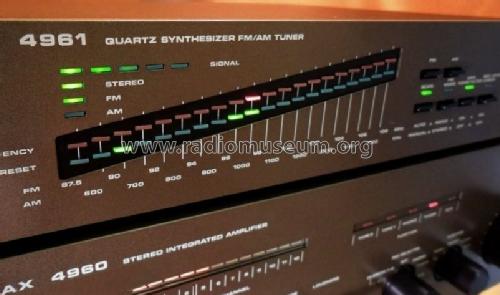 Quarz Synthesizer FM/AM Tuner SX-4961; Metz Transformatoren (ID = 1004932) Radio