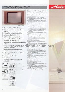 Samoa Stereo Color FST7639 ; Metz Transformatoren (ID = 1760961) Televisore