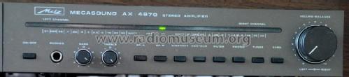 Mecasound Stereo Amplifier AX 4970; Metz Transformatoren (ID = 1914287) Ampl/Mixer