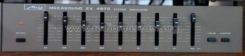 Mecasound Stereo Equalizer EX 4973; Metz Transformatoren (ID = 1914290) Ampl/Mixer