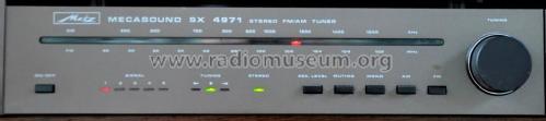 Mecasound Stereo FM/AM Tuner SX 4971; Metz Transformatoren (ID = 1914288) Radio