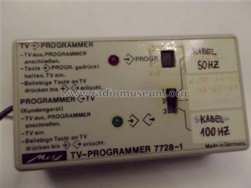 TV-Programmer 7728-1; Metz Transformatoren (ID = 1468942) Ausrüstung