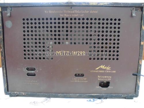 W289; Metz Transformatoren (ID = 1849413) Radio