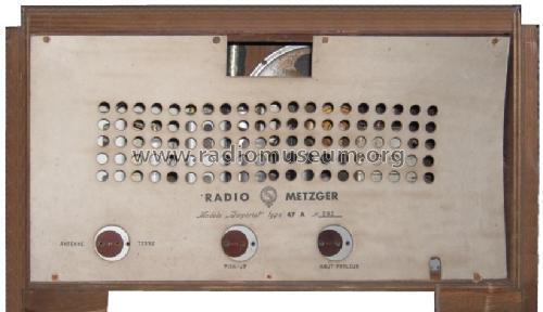 Impérial 47A; Radio-Metzger, (ID = 462046) Radio