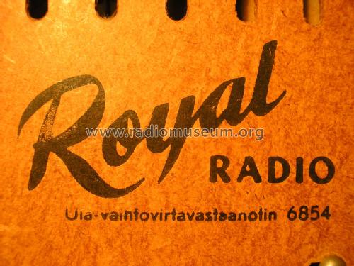 Royal Radio Ula-vaihtovirtavastaanotin 6854; Mexo Oy, Helsinki (ID = 1960288) Radio