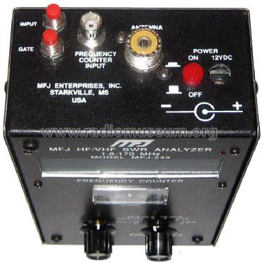 HF/VHF SWR Analyzer MFJ-249; MFJ Enterprises; (ID = 1472840) Amateur-D