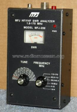 HF/VHF SWR Analyzer MFJ-209; MFJ Enterprises; (ID = 2740111) Amateur-D