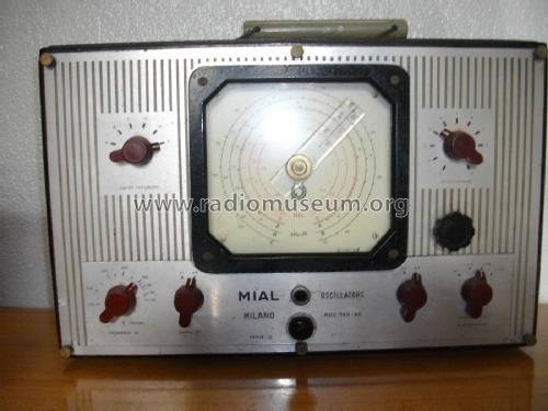 Generatore di Alta e Bassa Frequenza 540AB; MIAL; Milano (ID = 1757309) Equipment