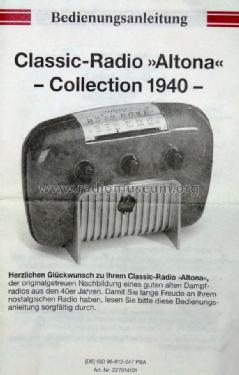 Altona - Collection 1940 Crosley Duette 56TD; Micron Technology, (ID = 668971) Radio