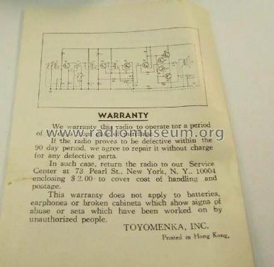 7 Transistor 700; Microsonic Toyomenka (ID = 3124347) Radio