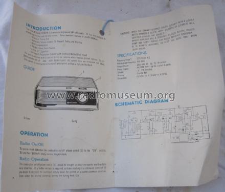 AM Table Radio 11-302A; Midland (ID = 1654988) Radio