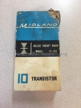 Ten Transistor 10-150; Midland (ID = 2327274) Radio