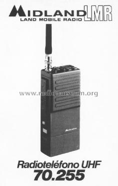 UHF Land Mobile Radio Transceiver 70-255; Midland (ID = 1349790) Commercial TRX