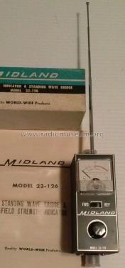 Field Strength Indicator & Standing Wave Bridge 23-126; Midland (ID = 1947566) Citizen