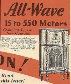 11Tube Pentode Superhet; Midwest Radio Co., (ID = 767172) Radio