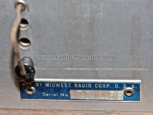Chassis 170; Midwest Radio Co., (ID = 1388922) Radio
