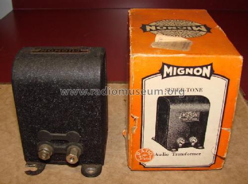 Super-Tone Audio Transformer Ratio 3 1/2 to 1; Mignon Products Corp (ID = 1566183) Radio part