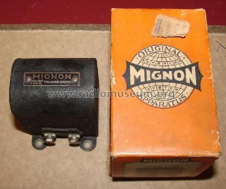 Super-Tone Audio Transformer Ratio 3 1/2 to 1; Mignon Products Corp (ID = 1566184) Radio part