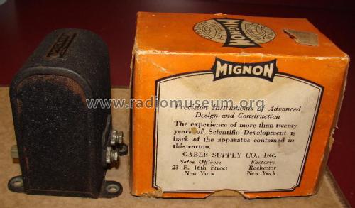 Super-Tone Audio Transformer Ratio 3 1/2 to 1; Mignon Products Corp (ID = 1566186) Radio part