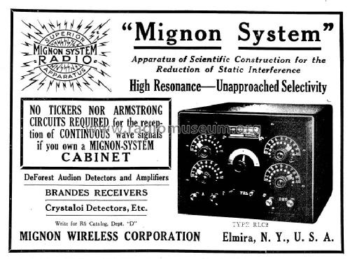 RLC2 ; Mignon Wireless Corp (ID = 1001464) Cristallo