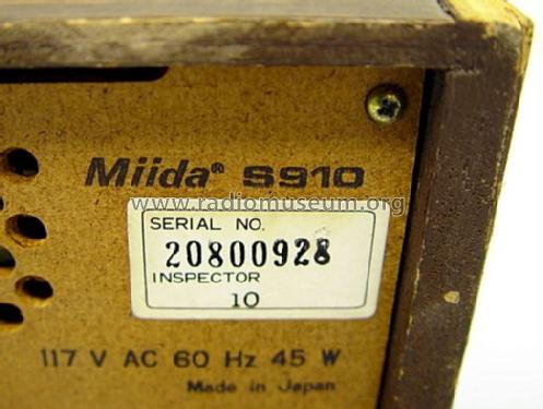 8 Track S910; Miida Electronics, (ID = 1195193) R-Player