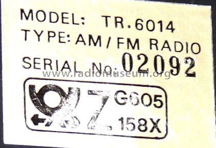 On The Air 543.740, TR6014 ; ICS/SEC Selectronic (ID = 672805) Radio