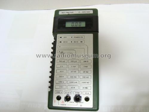 Digital Multimeter G-1004-500; Mikroelektronik ' (ID = 930909) Equipment