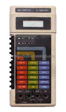 Digital Multimeter G 1004.501; Mikroelektronik ' (ID = 1769181) Ausrüstung