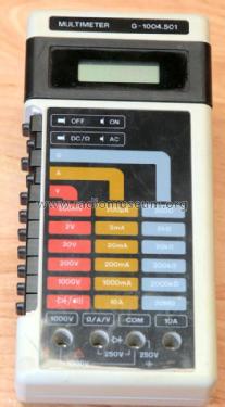 Multimeter G 1004.501; Mikroelektronik ' (ID = 2230643) Equipment