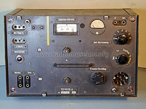 10 Watt Sender c 10W.S.c / 24b-132 / TS10/132 / S518Bs; Militär verschiedene (ID = 1790897) Mil Tr