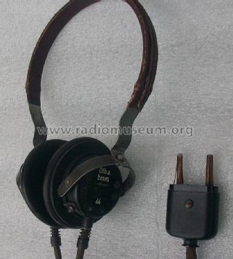 Doppelfernhörer Dfh.a; Militär verschiedene (ID = 1954447) Speaker-P