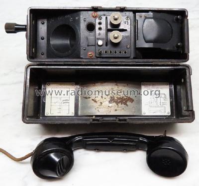 Feldfernsprecher FF33; Militär verschiedene (ID = 1707539) Telefonie