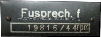Funksprechgerät f Fusprech.f; Militär verschiedene (ID = 1218446) Mil TRX