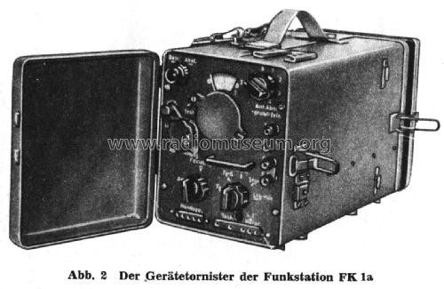Funkstation FK-1a; Militär verschiedene (ID = 2857212) Mil TRX