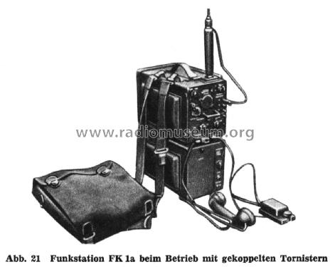 Funkstation FK-1a; Militär verschiedene (ID = 2857227) Mil TRX