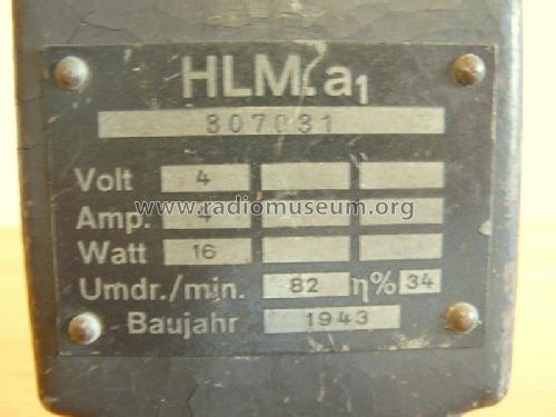 Handlademaschine a1 HLM.a1; Militär verschiedene (ID = 1108931) Aliment.