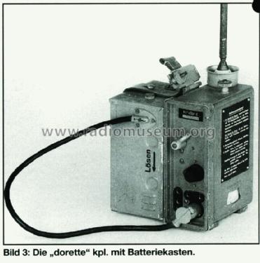 Kleinfunksprecher d ' Dorette ' KlFuSpr.d; Militär verschiedene (ID = 1163979) Mil TRX