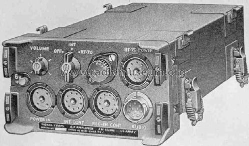 AF amplifier AM-65/GRC; MILITARY U.S. (ID = 726501) Militär