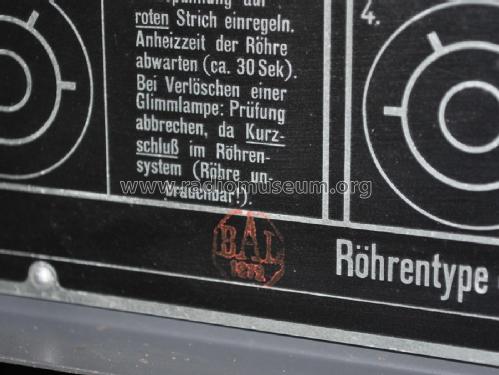 Röhrenprüfgerät RPG62; Militär verschiedene (ID = 1742532) Equipment