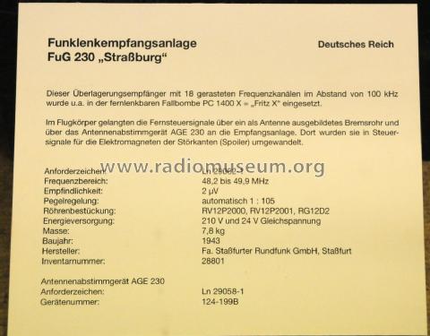 Straßburg FuG 230; Militär verschiedene (ID = 2500678) Mil Re