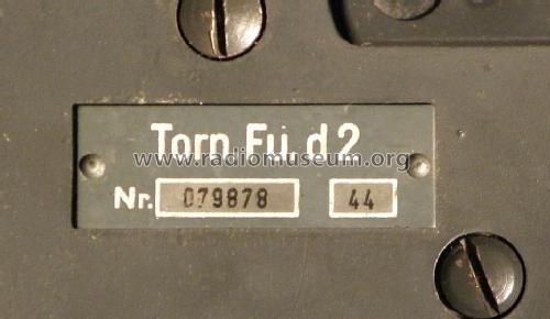 Tornister-Funkgerät Torn.Fu.d2 ; Militär verschiedene (ID = 1749979) Mil TRX