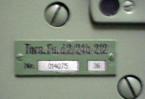 Tornister-Funkgerät Torn.Fu.d2 ; Militär verschiedene (ID = 2405811) Mil TRX
