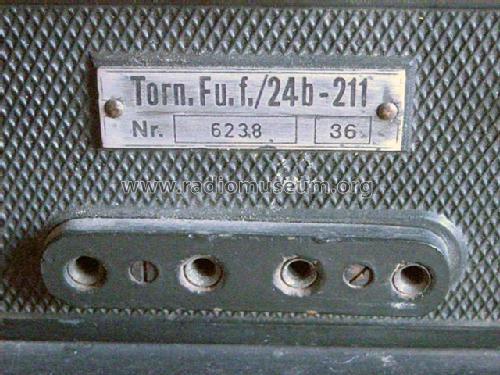 Tornisterfunkgerät 'Friedrich' Tornister Funkgerät Torn.Fu.f LSE1/24b-211; Militär verschiedene (ID = 805754) Mil TRX