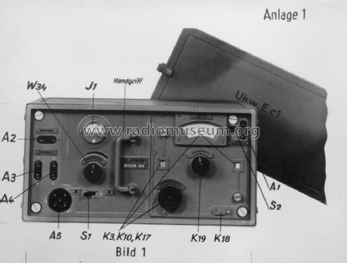 UKW-Empfänger c1 Ukw.E.c1 / 24b-326 / LE8/326; Militär verschiedene (ID = 104198) Mil Re