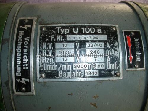 Umformer U100a; Militär verschiedene (ID = 1807566) Power-S