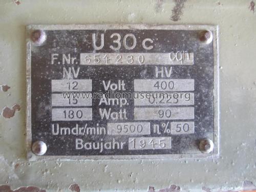Umformersatz U30c; Militär verschiedene (ID = 2644498) Militare
