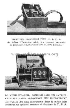 Émetteur-Récepteur de TPS Boucherot ; Électron, Ateliers (ID = 2131171) Morse+TTY